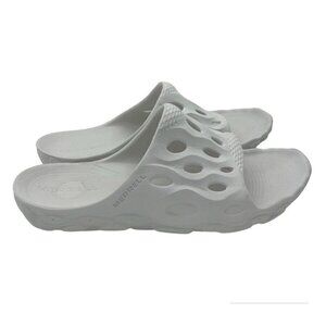 Merrell Hydro Slide Slip On White Sandal Shoe Sz Men’s 8.5 Womens 10 Lightweight